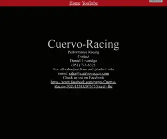 Cuervo-Racing.com(Cuervo Racing) Screenshot