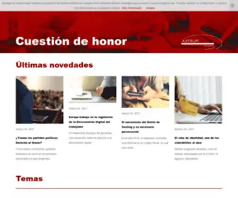 Cuestiondehonor.com(Cuestión de Honor) Screenshot