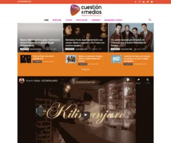 Cuestiondemedios.com(Cuestión de Medios) Screenshot