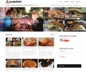 Cuethecritic.com(Cue the Critic) Screenshot