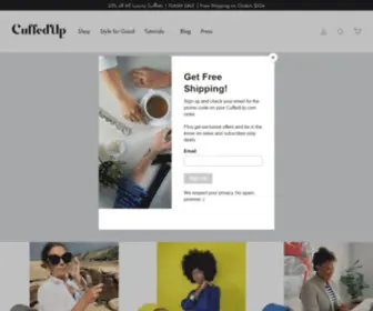Cuffedup.com(For the Cuff that Stays) Screenshot