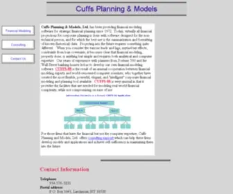 Cuffs88.com(Cuffs Planning & Models) Screenshot