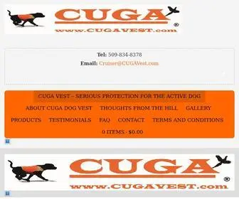 Cugavest.com(CUGA® Vest) Screenshot