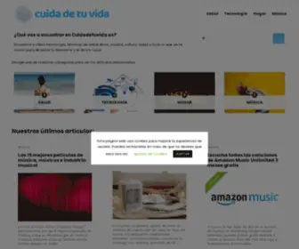 Cuidadetuvida.es(Cuida de tu vida) Screenshot