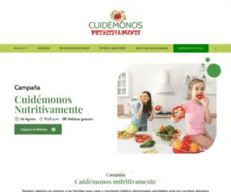 Cuidamenutritivamente.com(Cuidémonos) Screenshot