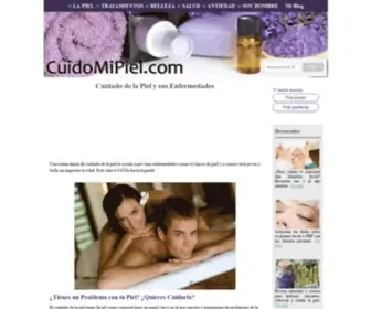 Cuidomipiel.com(Cuidado de la Piel y sus Enfermedades) Screenshot