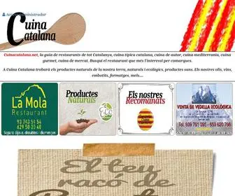 Cuinacatalana.net(Gastronomia Catalana) Screenshot