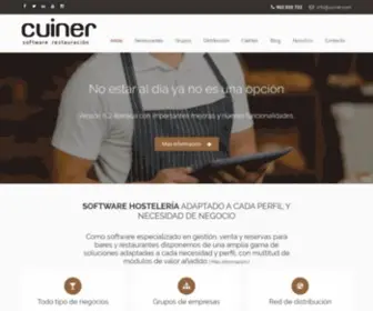 Cuiner.com(Cuiner Software para empresarios exigentes) Screenshot
