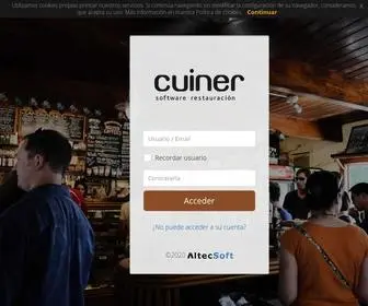 Cuiner.net(Alta Tecnologia Aplicada) Screenshot