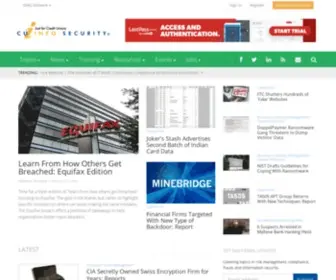 Cuinfosecurity.com(Credit union infosec news) Screenshot