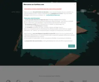 Cuirtissu.com(Cuir & Tissu) Screenshot