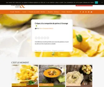 Cuisine-ET-Mets.com(Recettes de cuisine facile et rapide Cuisine et mets) Screenshot