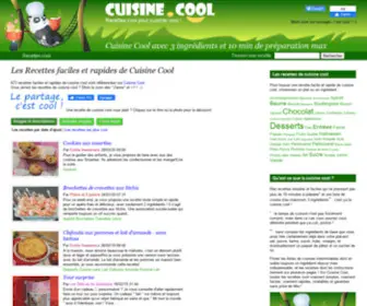 Cuisine.cool(Recettes faciles et rapides de Cuisine Cool) Screenshot