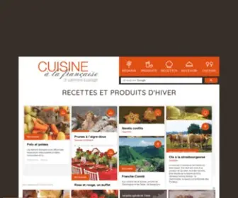 Cuisinealafrancaise.com(Recettes et produits de printemps) Screenshot