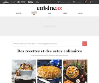 Cuisineaz.com(Recettes de cuisine) Screenshot