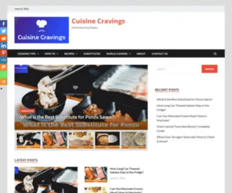 Cuisinecravings.com(Cuisine cravings) Screenshot