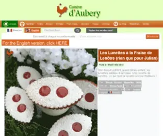 Cuisinedaubery.com(D'Aubéry) Screenshot