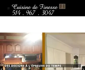 Cuisinedefinesse.com(Cuisine de Finesse) Screenshot