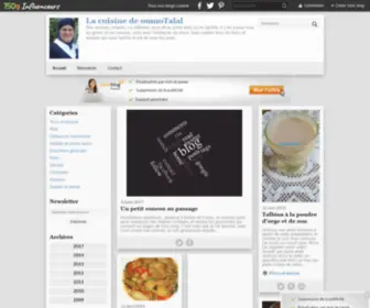 Cuisinedeoumotalal.com(Curieuse) Screenshot