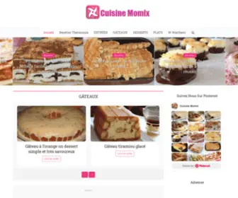 Cuisinemomix.com(Cuisine Momix) Screenshot