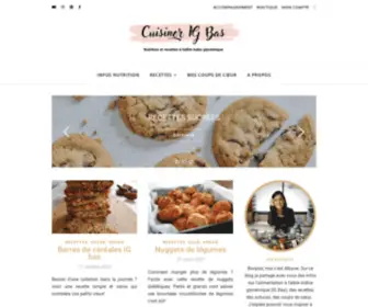 Cuisinerigbas.com(Nutrition) Screenshot