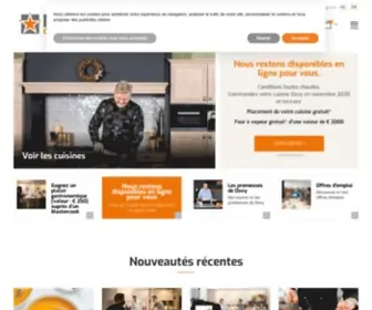 Cuisinesdovy.be(Nous créons votre cuisine en Belgique) Screenshot