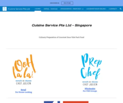 Cuisineservice.com.sg(Cuisine Service Pte Ltd) Screenshot