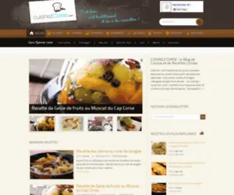 Cuisinez-Corse.com(Cuisinez Corse) Screenshot