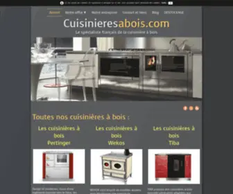 Cuisinieresabois.com(Cuisinière à Bois) Screenshot