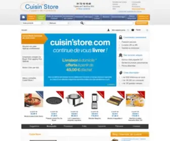 Cuisinstore.com(Ustensiles de cuisine et accessoires) Screenshot