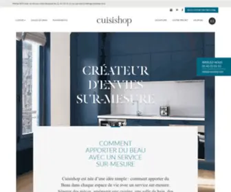 Cuisishop.com(Cuisines sur) Screenshot