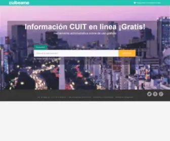 Cuiteame.com(Consultar CUIT Online) Screenshot