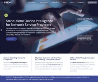 Cujo.com(Cybersecurity & Network Intelligence for Broadband Operators) Screenshot
