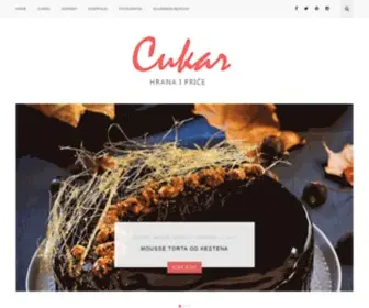 Cukar.com.hr(Hrana i priče) Screenshot