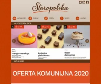 Cukierniastaropolska.pl(Cukiernia Staropolska) Screenshot