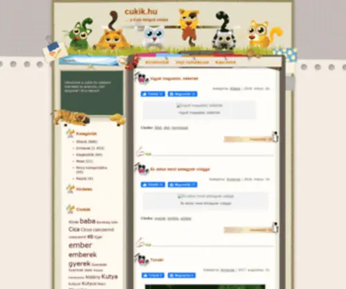 Cukik.hu(állat) Screenshot