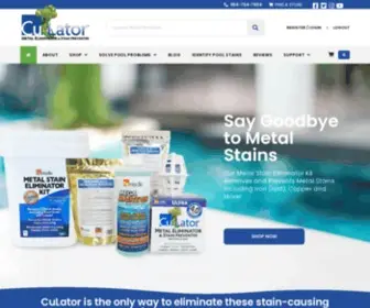 Culator.com(CuLator Metal Eliminator and Stain Preventer) Screenshot