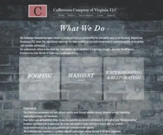 Culbertsonva.com(Culbertson company) Screenshot