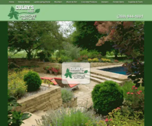 Culbys.com(Culbys Landscape Supplies) Screenshot