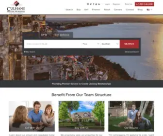 Culhaneproperties.com(Austin TX and San Antonio TX Real Estate) Screenshot