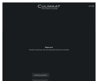 Culimaat.nl(High End Kitchens) Screenshot