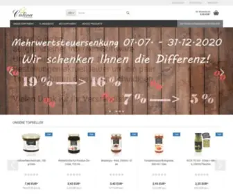Culina-Delikatessenvertrieb.de(Beste und hochwertige Feinkost) Screenshot