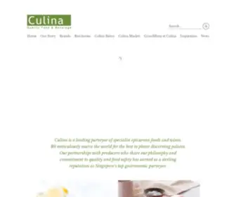 Culina.com.sg(Culina) Screenshot