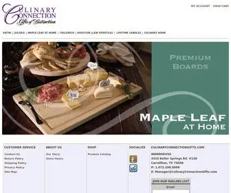 Culinaryconnectiongifts.com(Home page for Culinary Connection ~ Culinary Connection) Screenshot