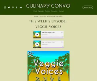 Culinaryconvo.com(Culinary Convo) Screenshot