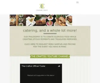 Culinarycrafts.com(Catering Company) Screenshot