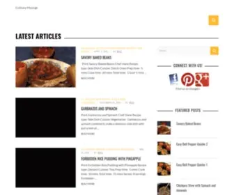 Culinarymusings.com(Culinary Musings) Screenshot