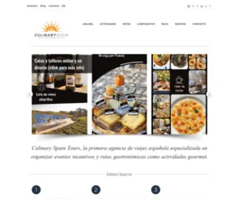 Culinaryspain.es(Culinary Spain) Screenshot