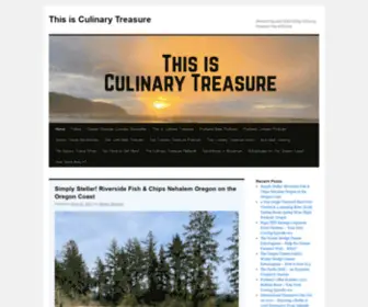 Culinarytreasure.com(This is Culinary Treasure) Screenshot