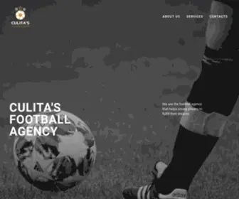 Culitasfootballagency.uk(CULITA'S FOOTBALL AGENCY LTD) Screenshot